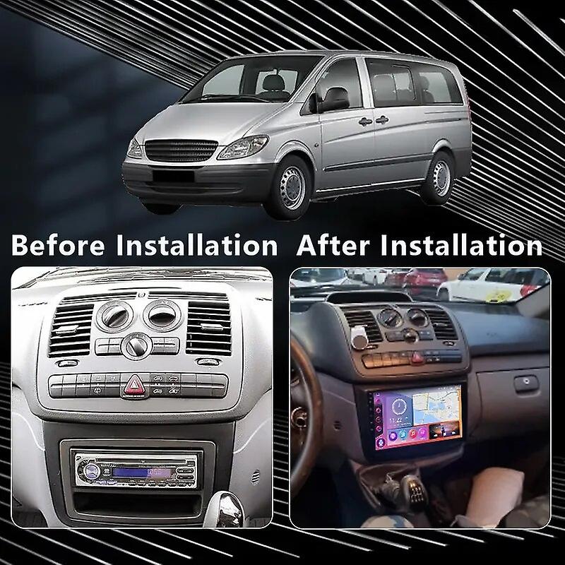 For Mercedes Benz Vito 2 W639 2003   2015 Android  Car Radio multimedia Player GPS Navigation No DVD