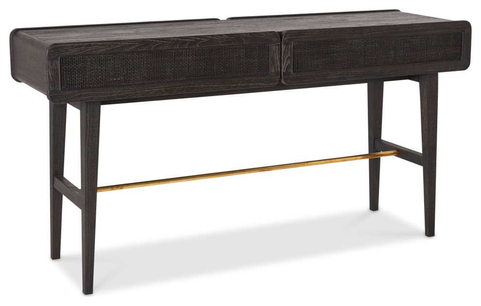 Miles Console Table  Mink Finish   Tropical   Console Tables   by Brownstone Furniture  Houzz