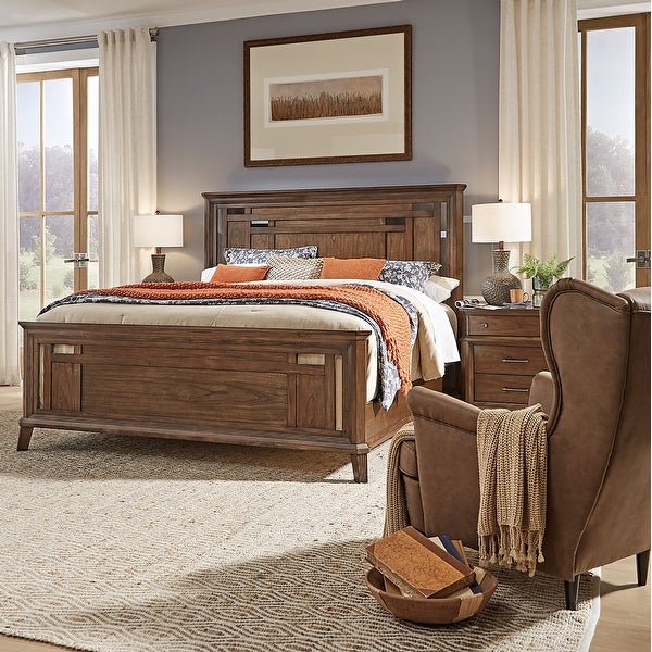 Simply Solid Evanston 6pc Bedroom Collection - - 36355812