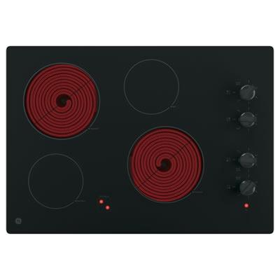 GE 30-inch Built-In Electric Cooktop JP3030DJBB