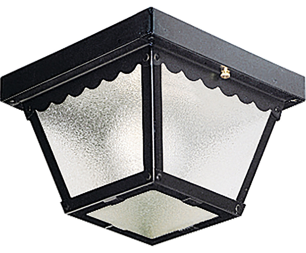 1 Light Close To Ceiling   Transitional   Outdoor Flush mount Ceiling Lighting   by Buildcom  Houzz