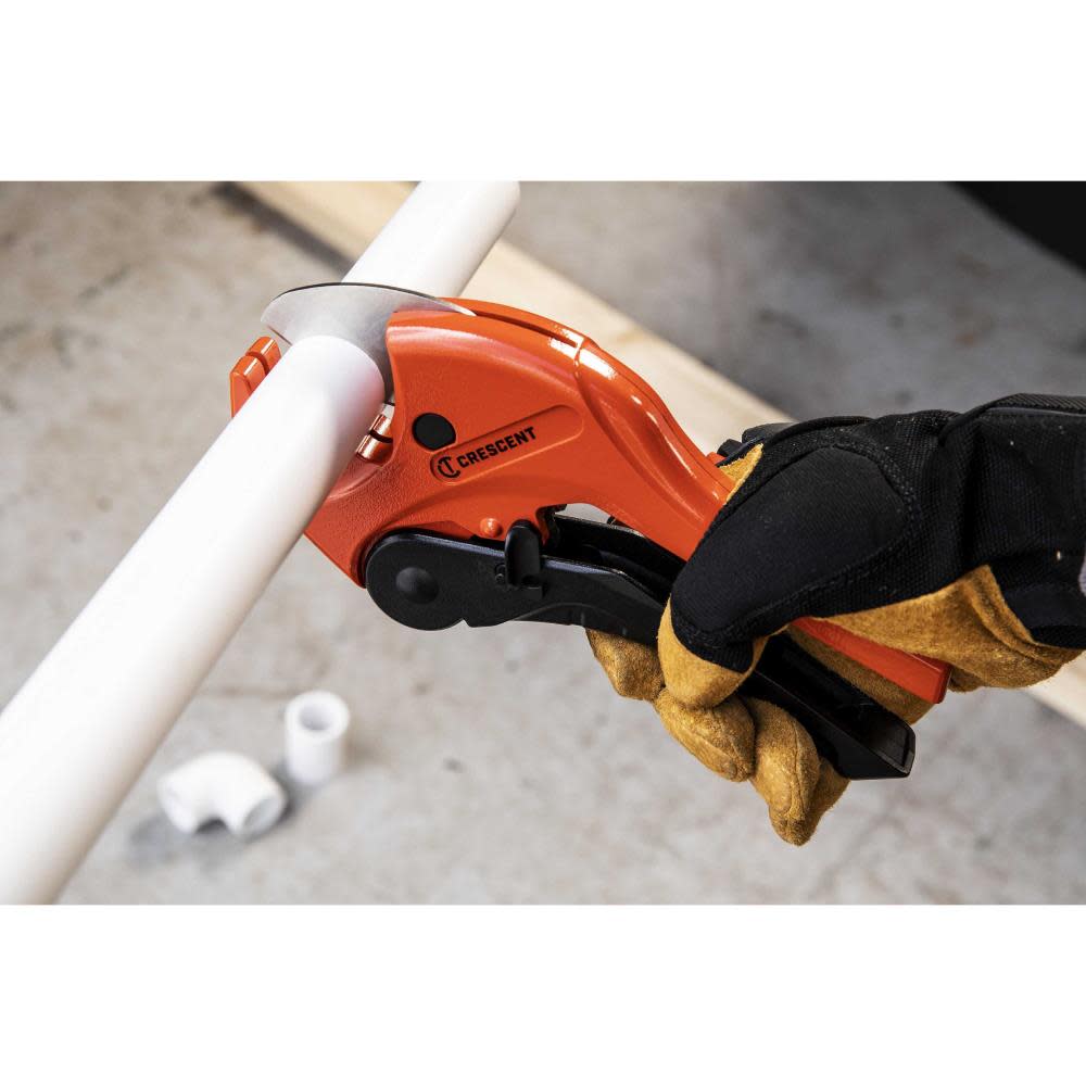 Crescent Ratcheting PVC Pipe Cutter 1 1/8