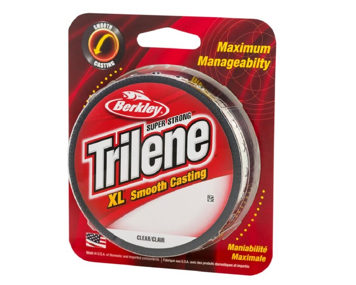 Berkley Trilene XL Clear Fishing Line， 14 Pound/300 Yards - 1279674