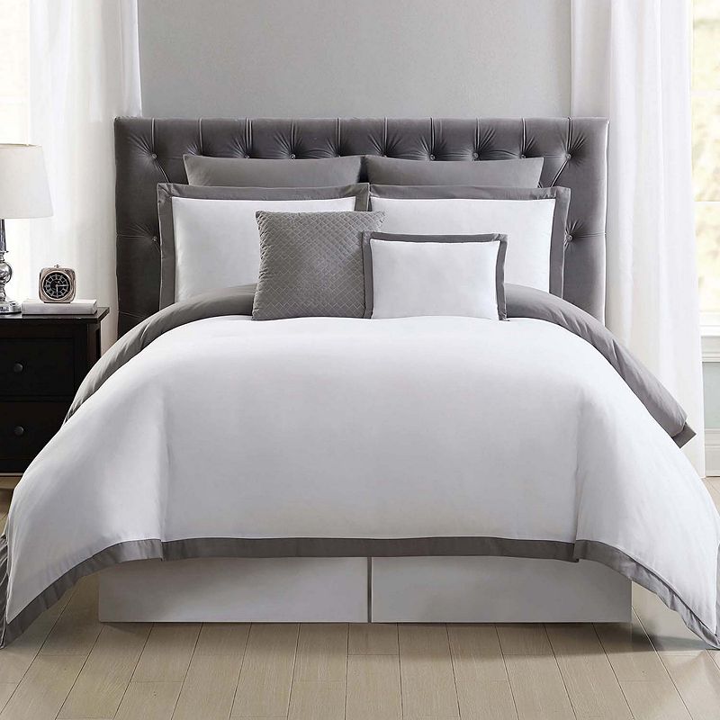 Truly Soft Everyday Hotel Border Duvet Cover Set