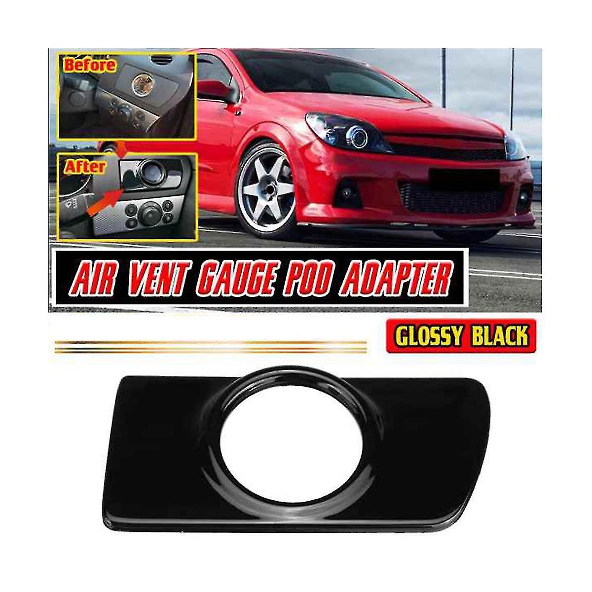 Glossy Black Gauge Pod Adapter Dashboard Cover For For H 2004-2010 Rhd