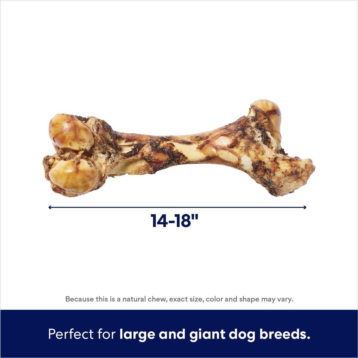 Bones and Chews Made in USA Beef Femur Dog Treat