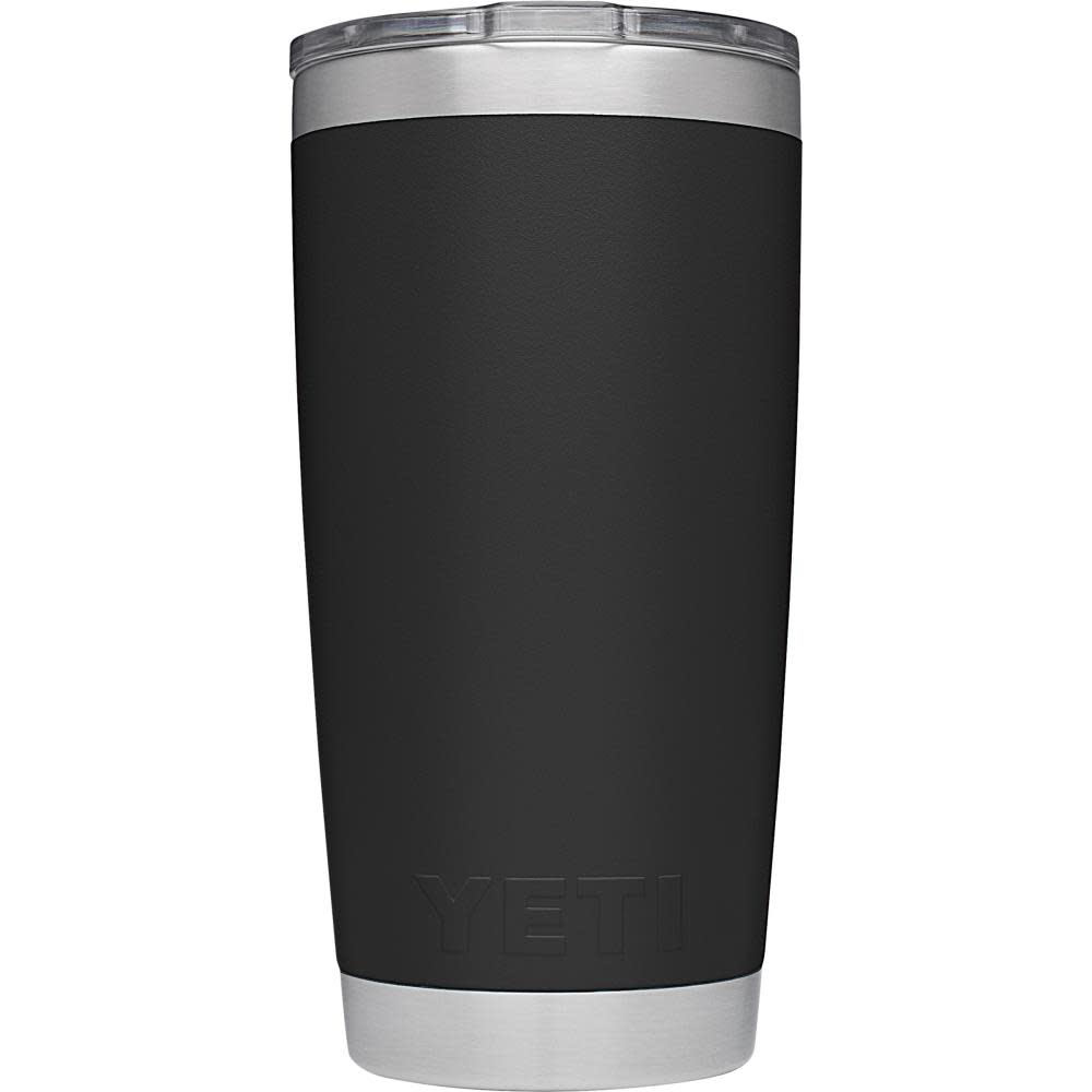 Yeti Black Rambler 20oz ;