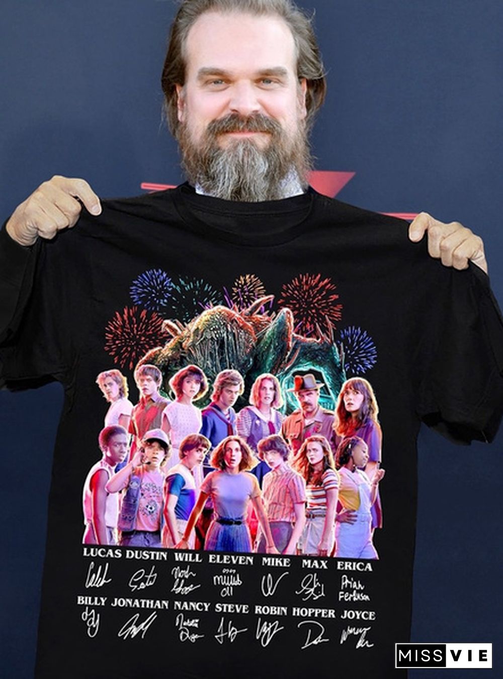 Stranger Things Season 3 All Character Signature Shirt