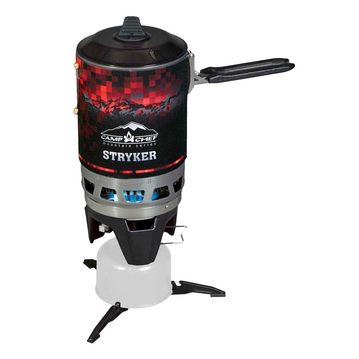 Camp Chef Stryker Isobutane 1 Burner Stove  Red