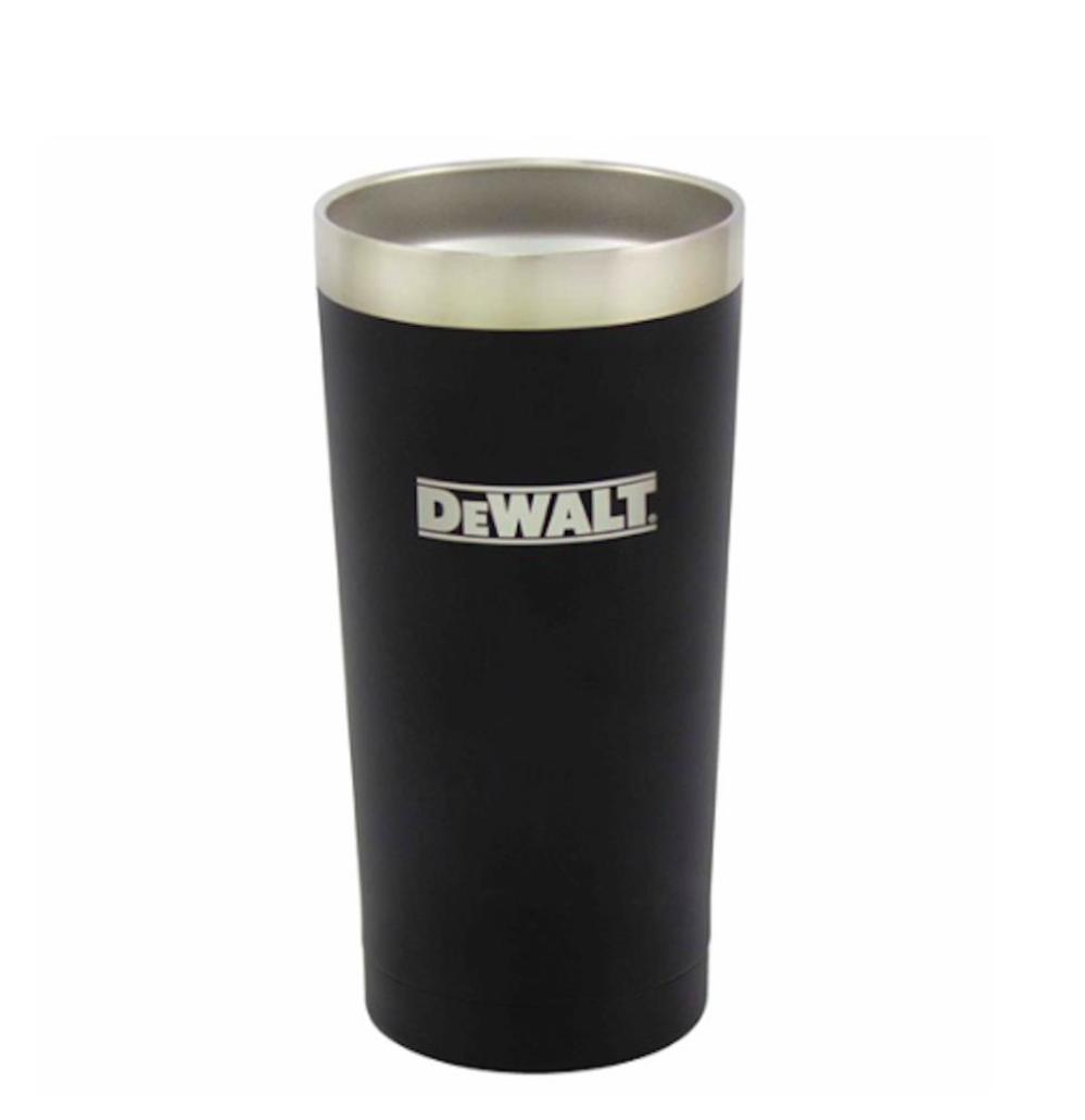 20 Oz. Black Powder Coated Tumbler ;