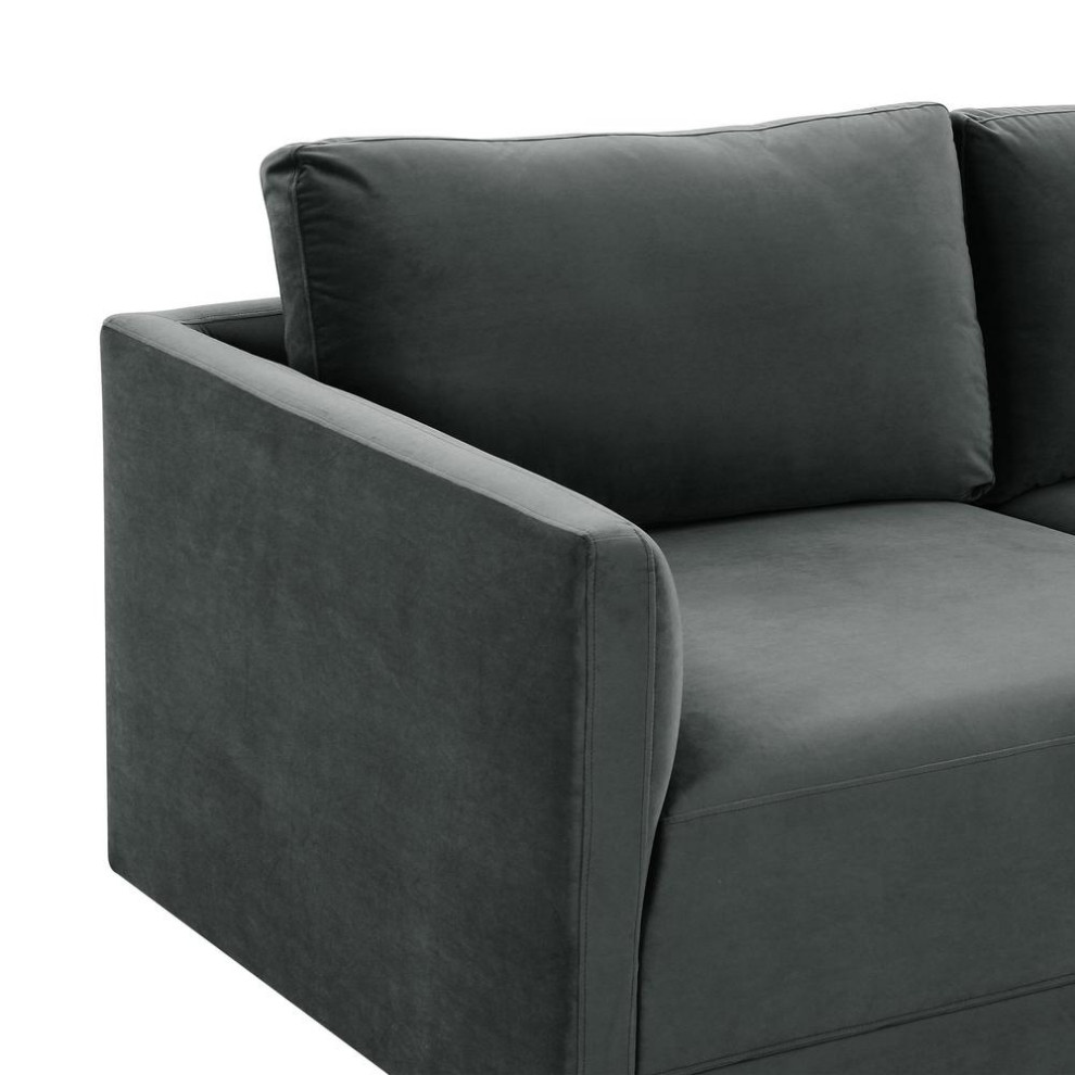 Willow Charcoal Modular Sofa   Contemporary   Sofas   by BisonOffice  Houzz