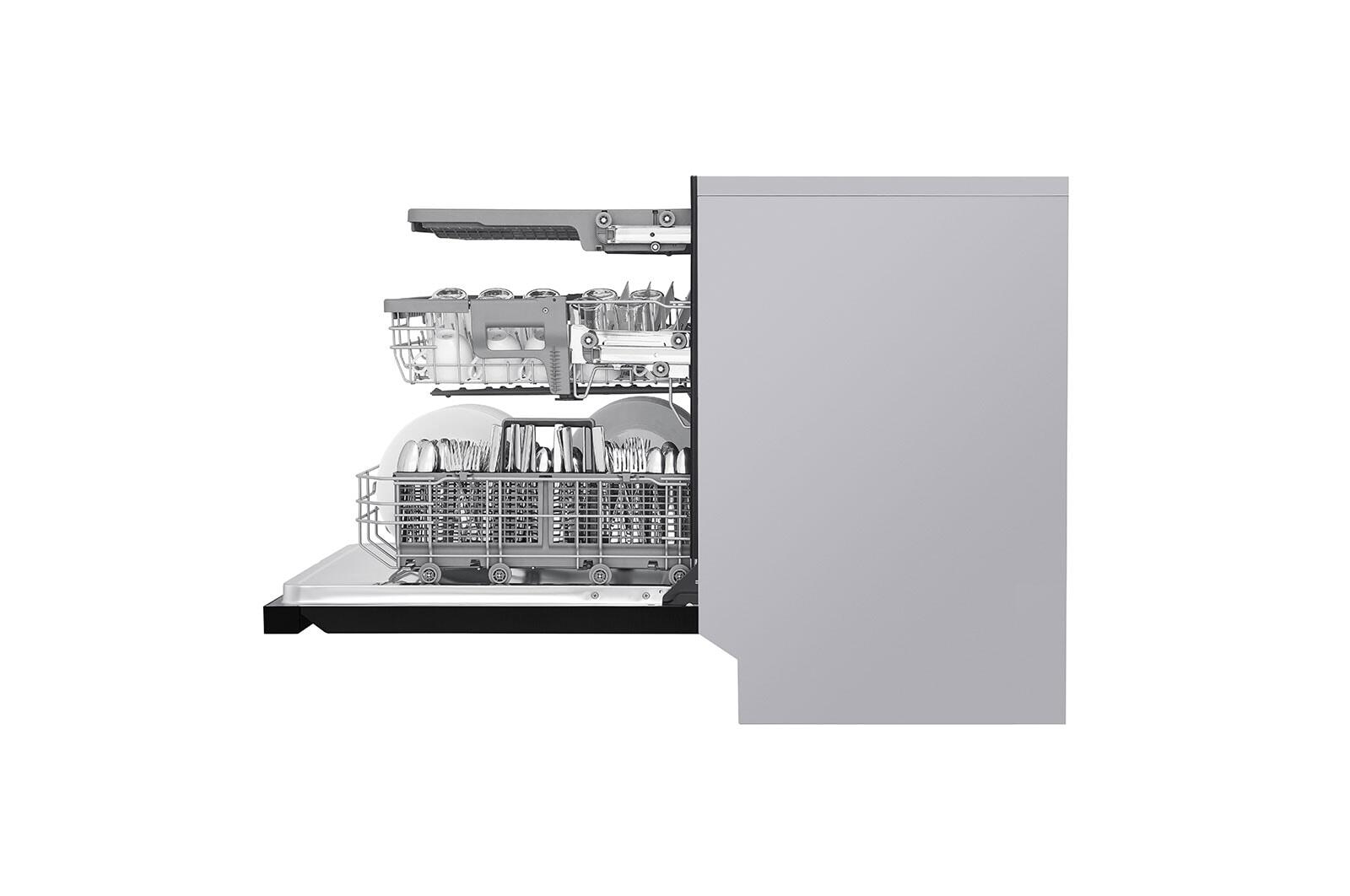 Lg LDFN4542B Front Control Dishwasher With Quadwash™ And 3Rd Rack