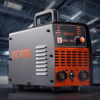 VEVOR 180Amp 110220V Stick Welder Plastic ARC Welding Machine 16.1 x 10.4 x 13.2 in. w Hot Start Anti-Stick for Car Repair BSHYTJBHY180ARDYMV5