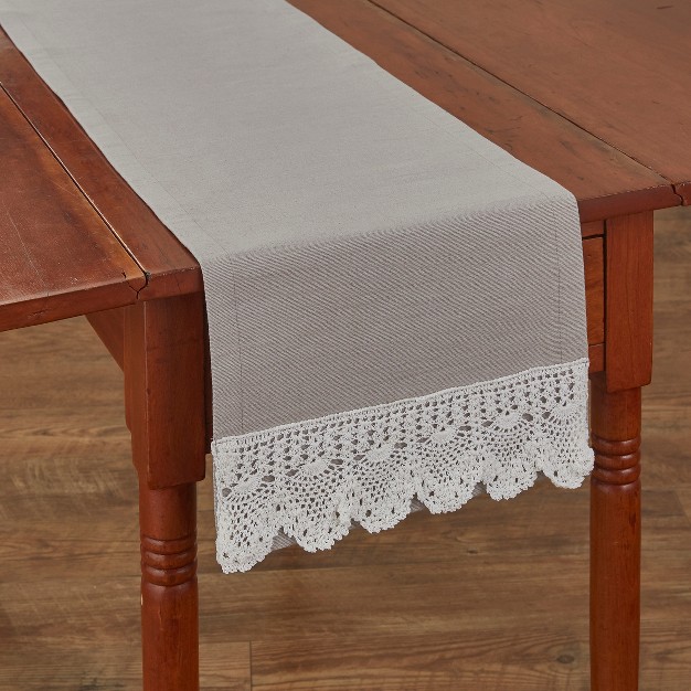 Park Designs Vintage Crochet Table Runner 54 quot l