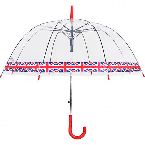 X-Brella Union Jack Trim Dome Umbrella