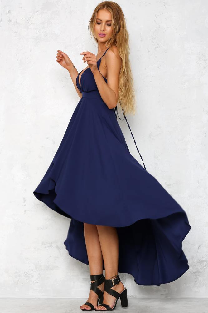 Live In Fantasy Maxi Dress Navy