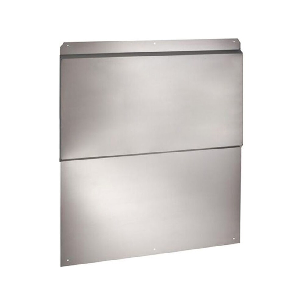 Zephyr 36 Inch Telescopic Backsplash   Stainless Steel