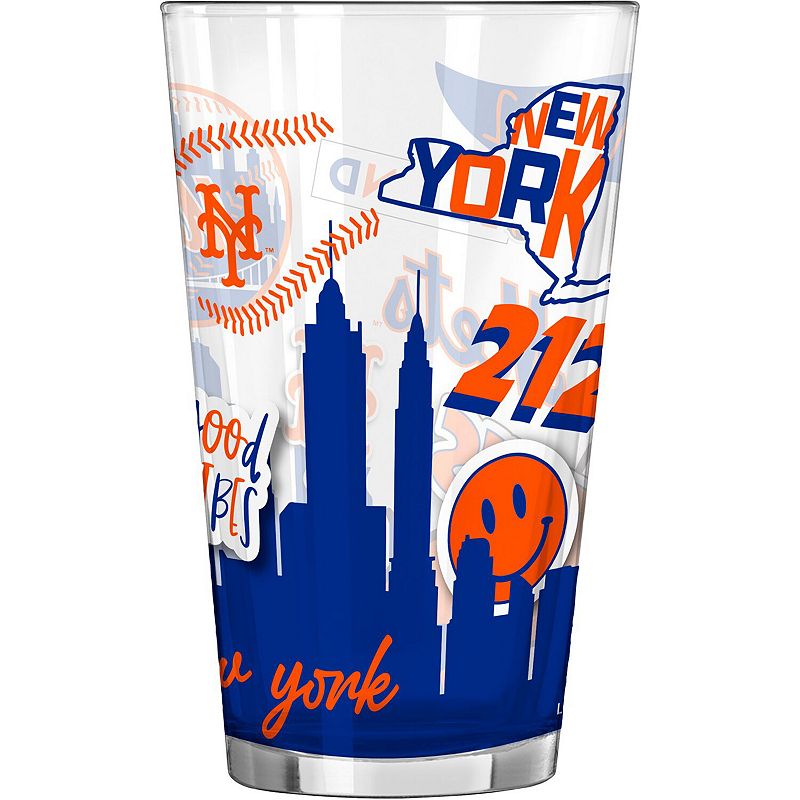 New York Mets 16oz. Native Pint Glass