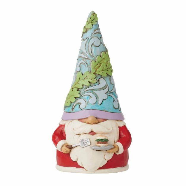 Jim Shore An Artist For All Seasons Summer One Figurine 5 Inches Gnome Chef Burger 6013138 Resin Multicolored