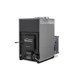 Shelter 4.0 cu. ft. EPA 2020 Certified 50400 BTU Forced Air Wood Burning Indoor Furnace SF1000E