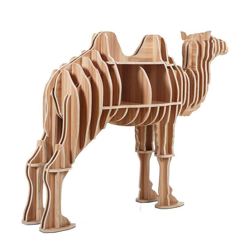 Art Home Camel Decoration Shelving Wood Crafts Tp011Mn Tm011M