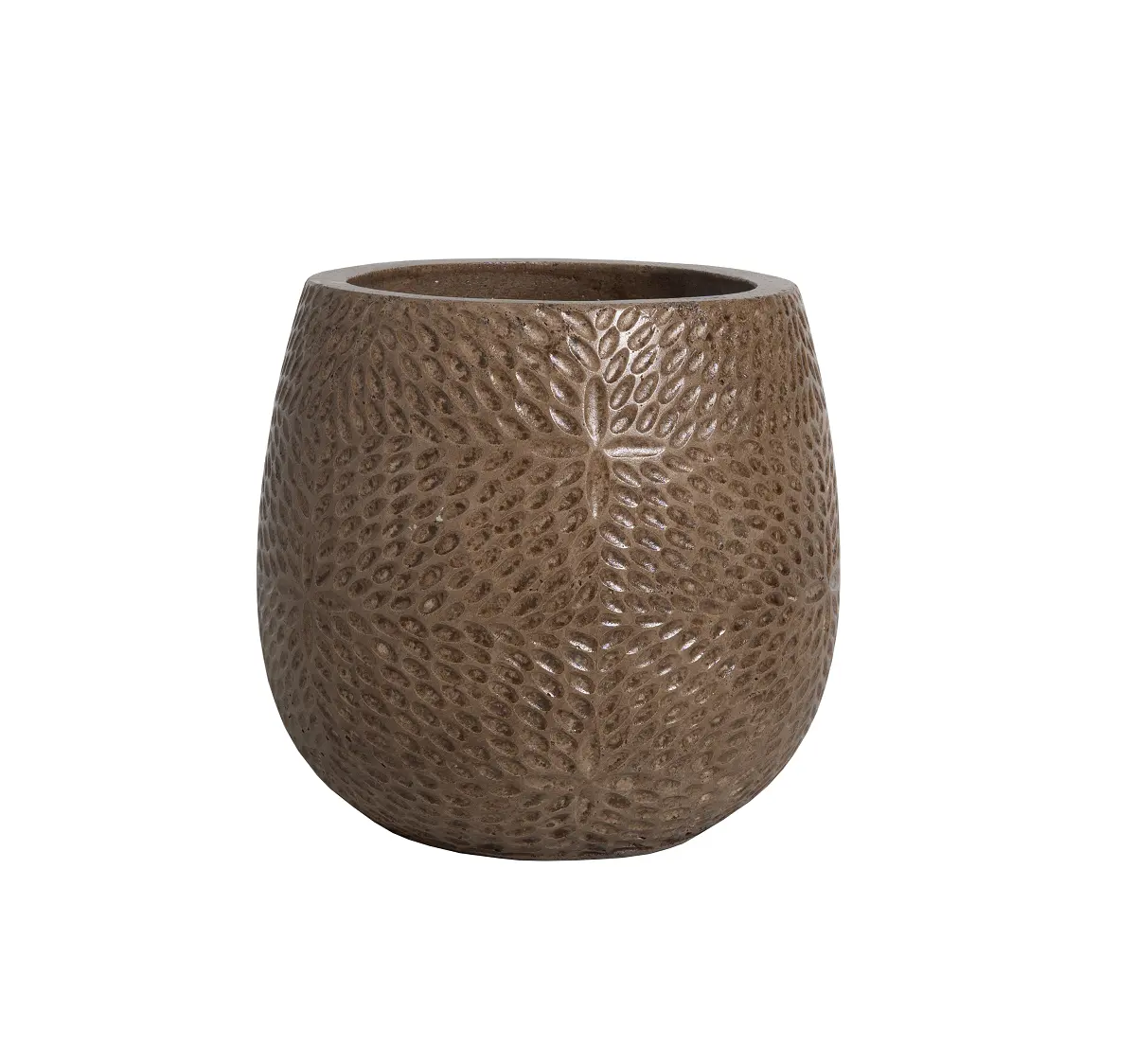 Cement Pots For Plants Design Brand PE Coated Style Outdoor Indoor Size 20x19cm Customize Washed Pot Made in Vietnam