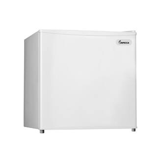 Impecca 1.1 cu. ft. Manual Defrost Upright Mini Freezer in White FC-1110W