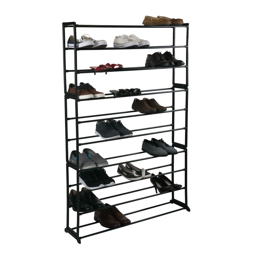 Simplify 50 Pair Shoe Organizer Rack   10 tier