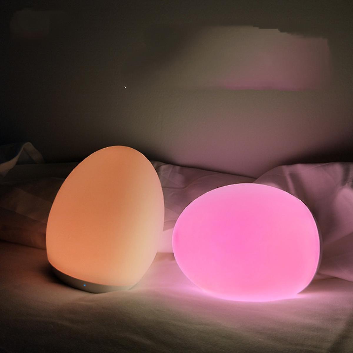 Led Touch Baby Night Light For Kids，portable Usb Rechargeable Bedside Table Lamp， Rgb Gradient 256，suitable For Children's Bedroom Baby Gift