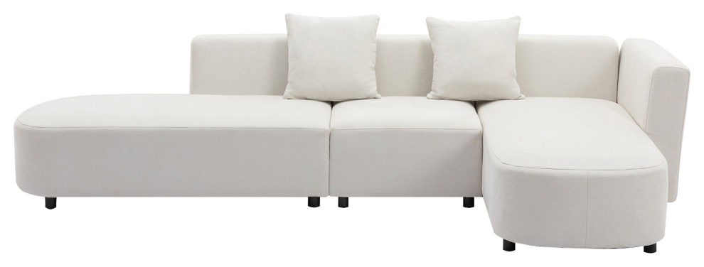 Luxury Modern Style Living Room Upholstery Sofa   Modern   Sofas   by TATEUS LLC  Houzz