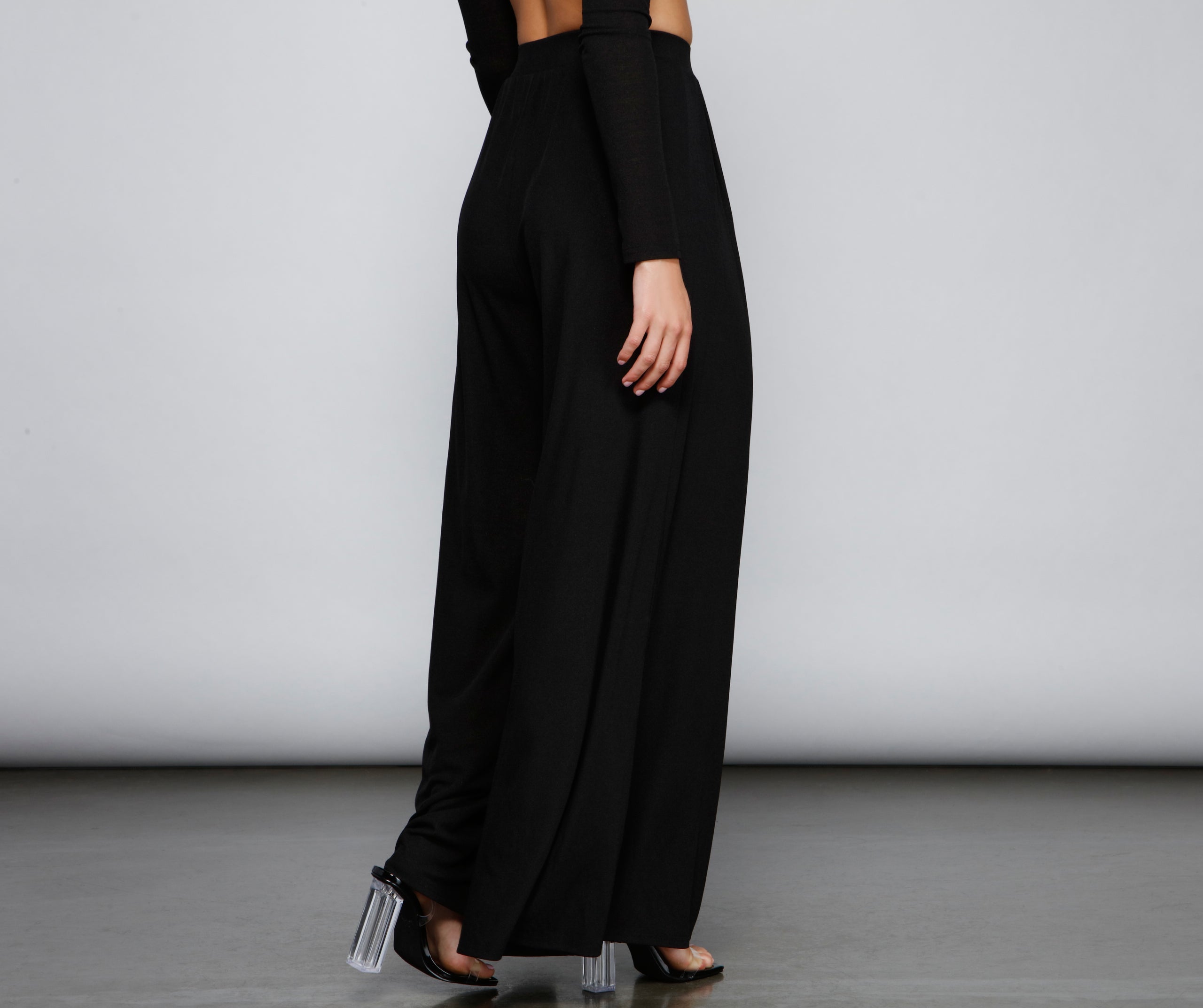 Make It Bold High Waist Palazzo Pants