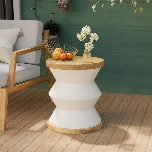 COSIEST Outdoor Patio End Table