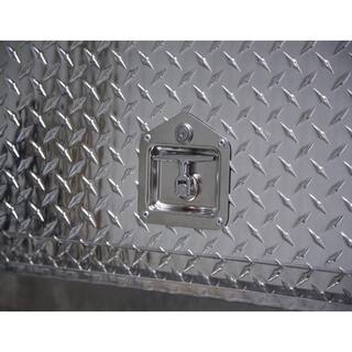 Buyers Products Company 88 Diamond Plate Aluminum Low Profile Crossbed Truck Tool Box 1705650