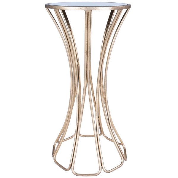 Butler Faruh Metal and Mirror End Table