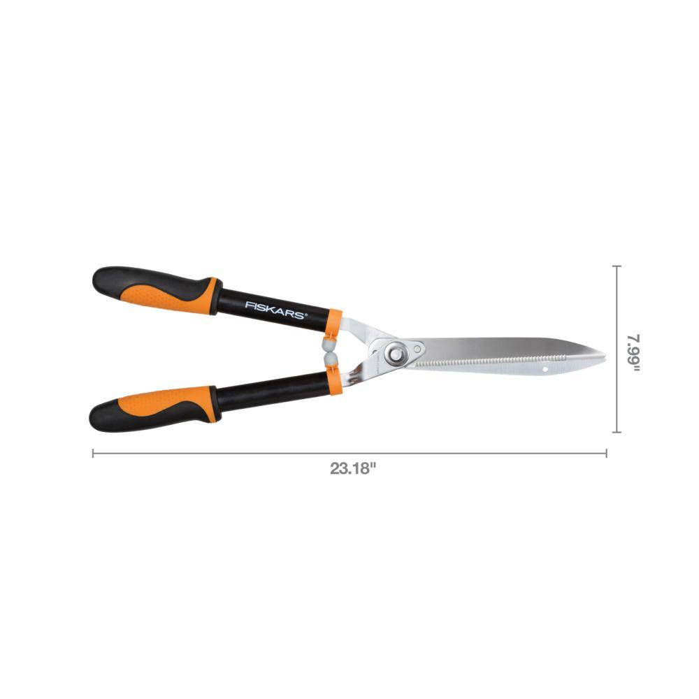 Fiskars 23 in. Power-Lever Softgrip Hedge Shears 391814-1007