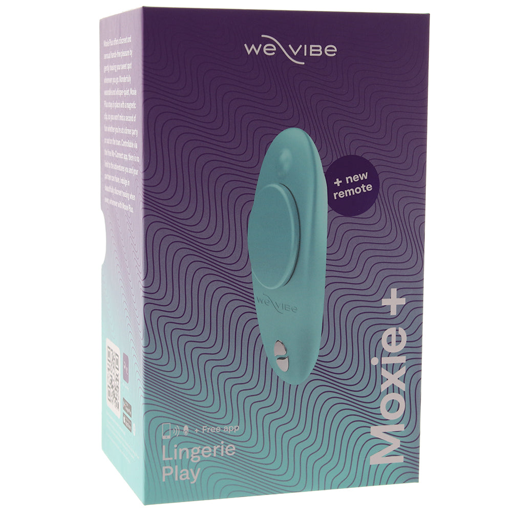 We-Vibe Moxie+ Wearable Clitoral Vibe in Aqua