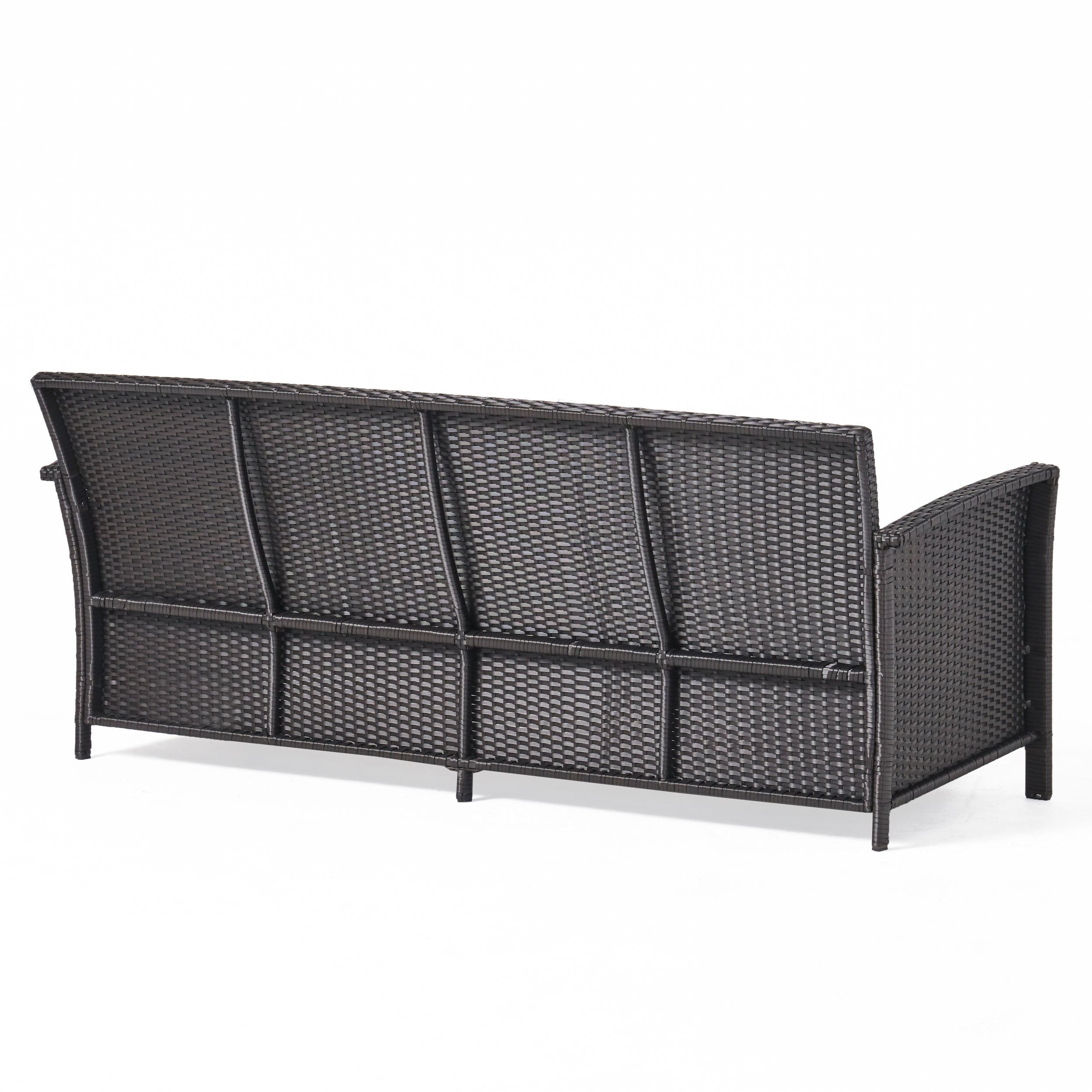 Auguste Outdoor Wicker 3 Seater Sofa