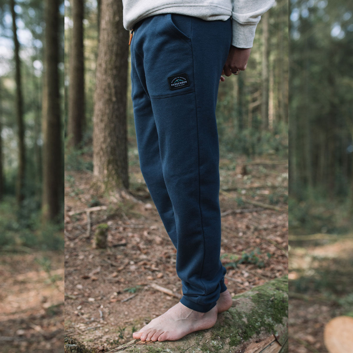 Baja Recycled Sweat Pants - Navy