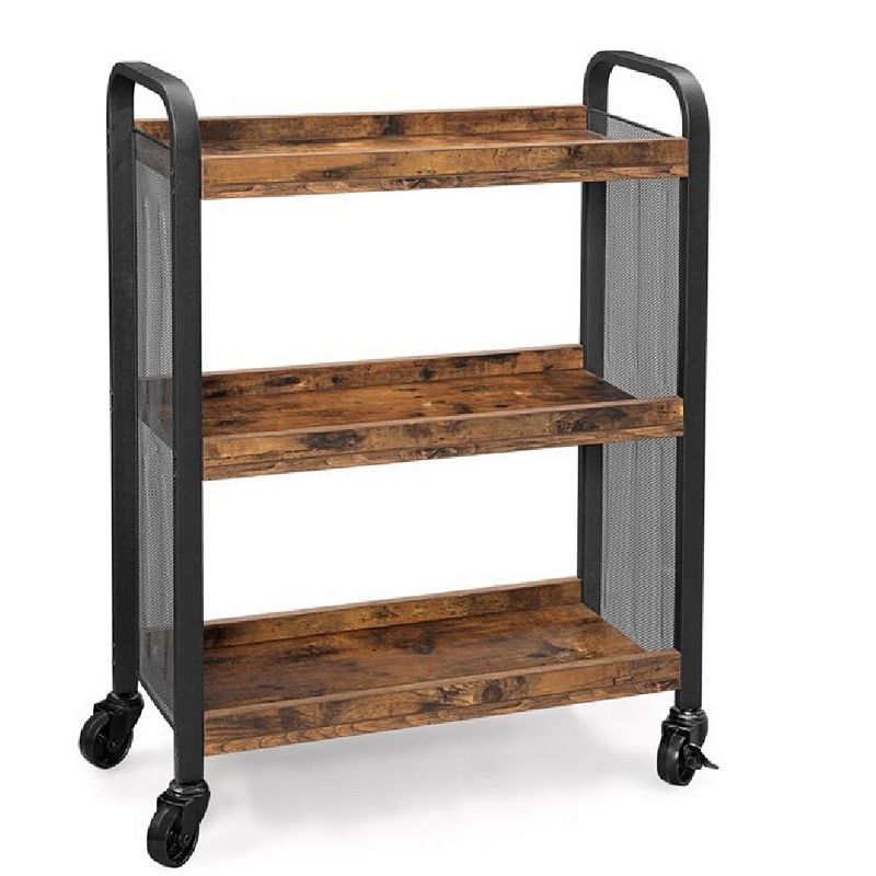 Slim Kitchen Cart For Narrow Spaces， Rolling Storage Cart