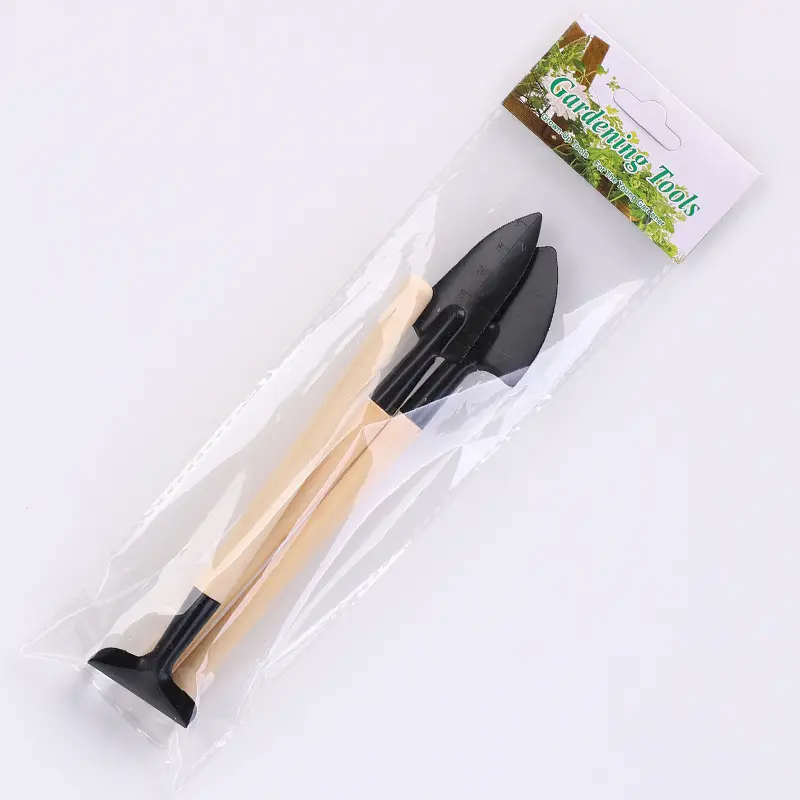 Suit Eco Friendly Wooden Handles Succulent Mini Gardening Tools for Transplant Vegetable Seedlings