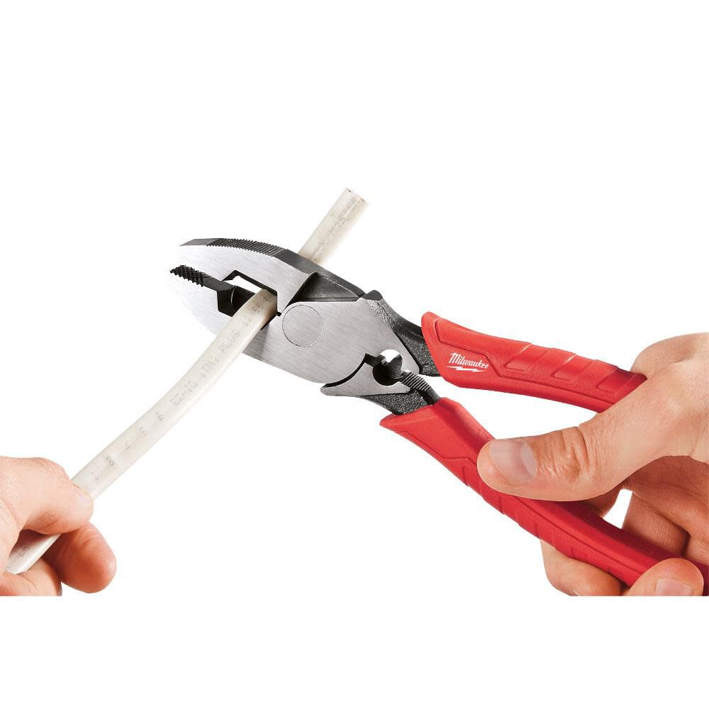 MW 9 in. High Leverage Lineman's Pliers with Crimper 48-22-6100 from MW