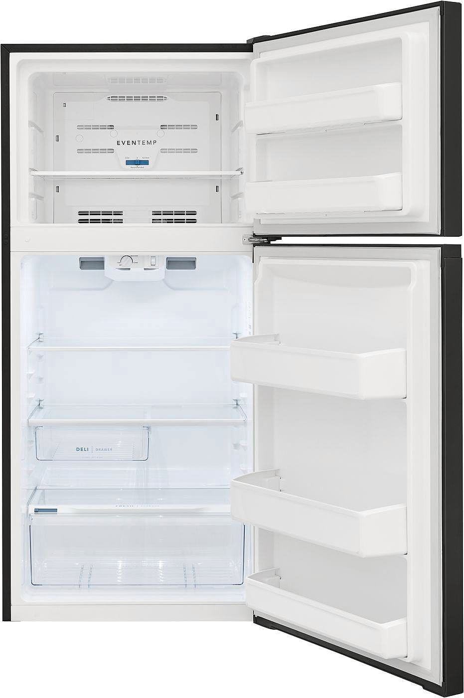 Frigidaire ADA 13.9 Cu. Ft. Black Top Freezer Refrigerator