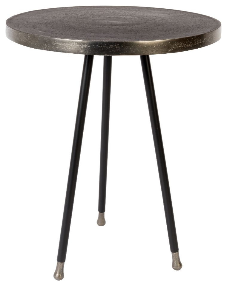 Metal Trio End Table Set (3)  Dutchbone Alim   Midcentury   Side Tables And End Tables   by Luxury Furnitures  Houzz