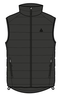 Travel Insulated Vest - True Black