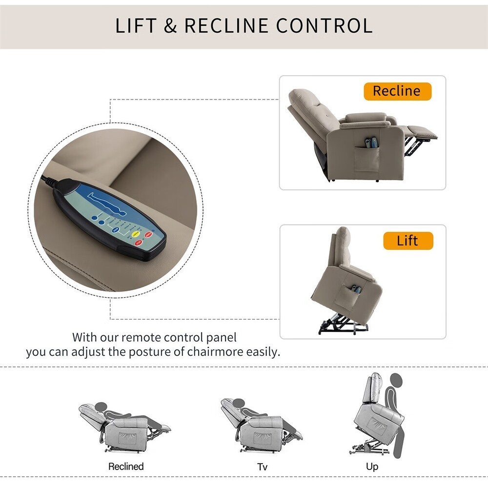 Merax Massage Recliner Chair Electric Power Lift Chairs