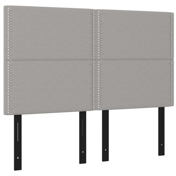 vidaXL Headboard Light Gray 39.4