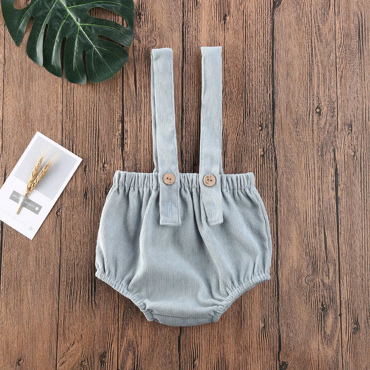 lioraitiin 0-24M Baby Boys Rompers Girls Cute Corduroy Suspender Rompers Baby Summer Kids Clothing Toddler Shorts Bottoms