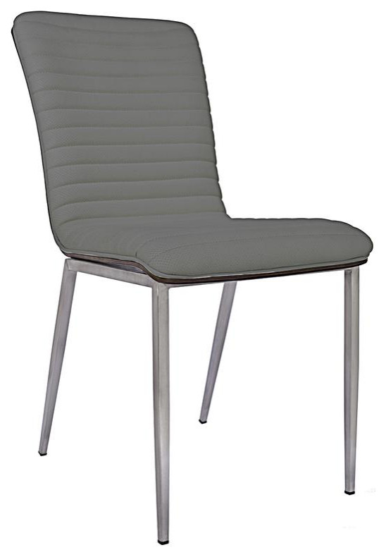 Fernanada Dining Chair Grey   Contemporary   Dining Chairs   by BisonOffice  Houzz