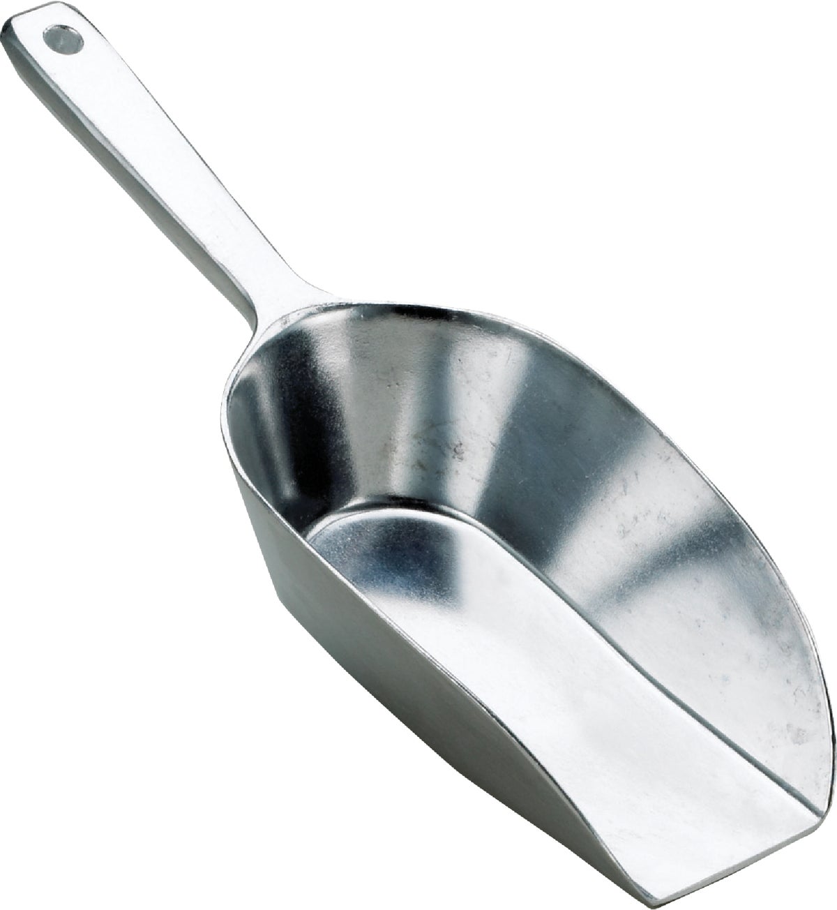 Flat Bottom Scoop 2.4 Oz. Silver