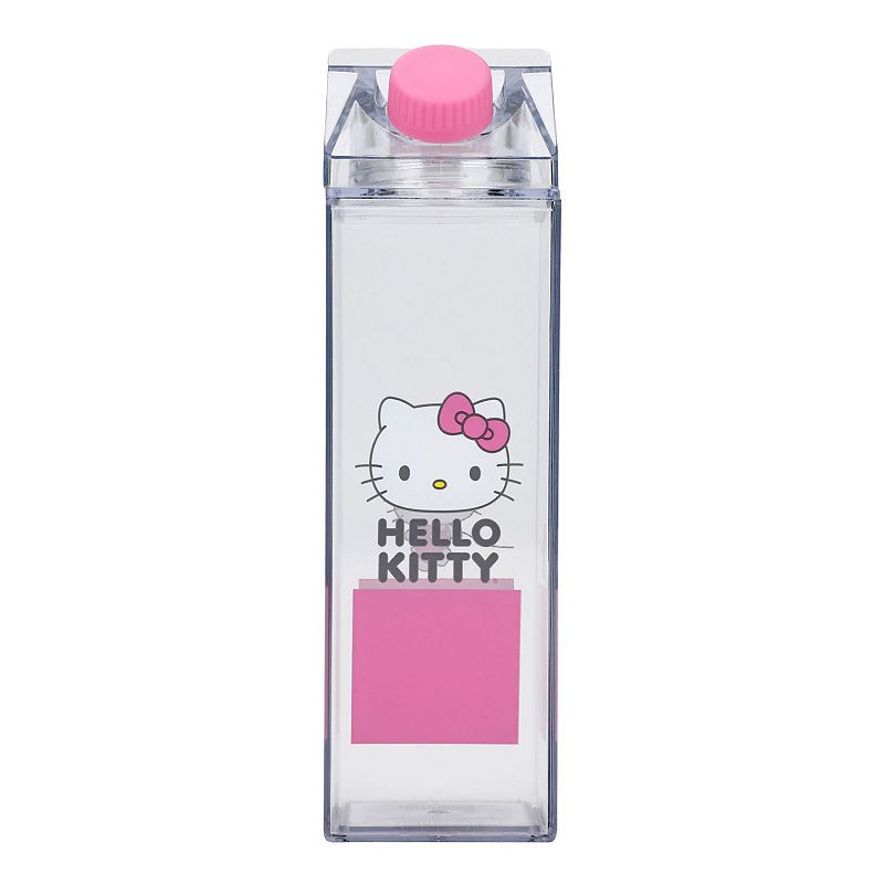 Sanrio Hello Kitty Milk Carton Water Bottle